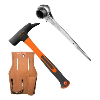 Accesorio para andamios: Herramientas para Andamio Martillo, Carraca y Porta herramienta