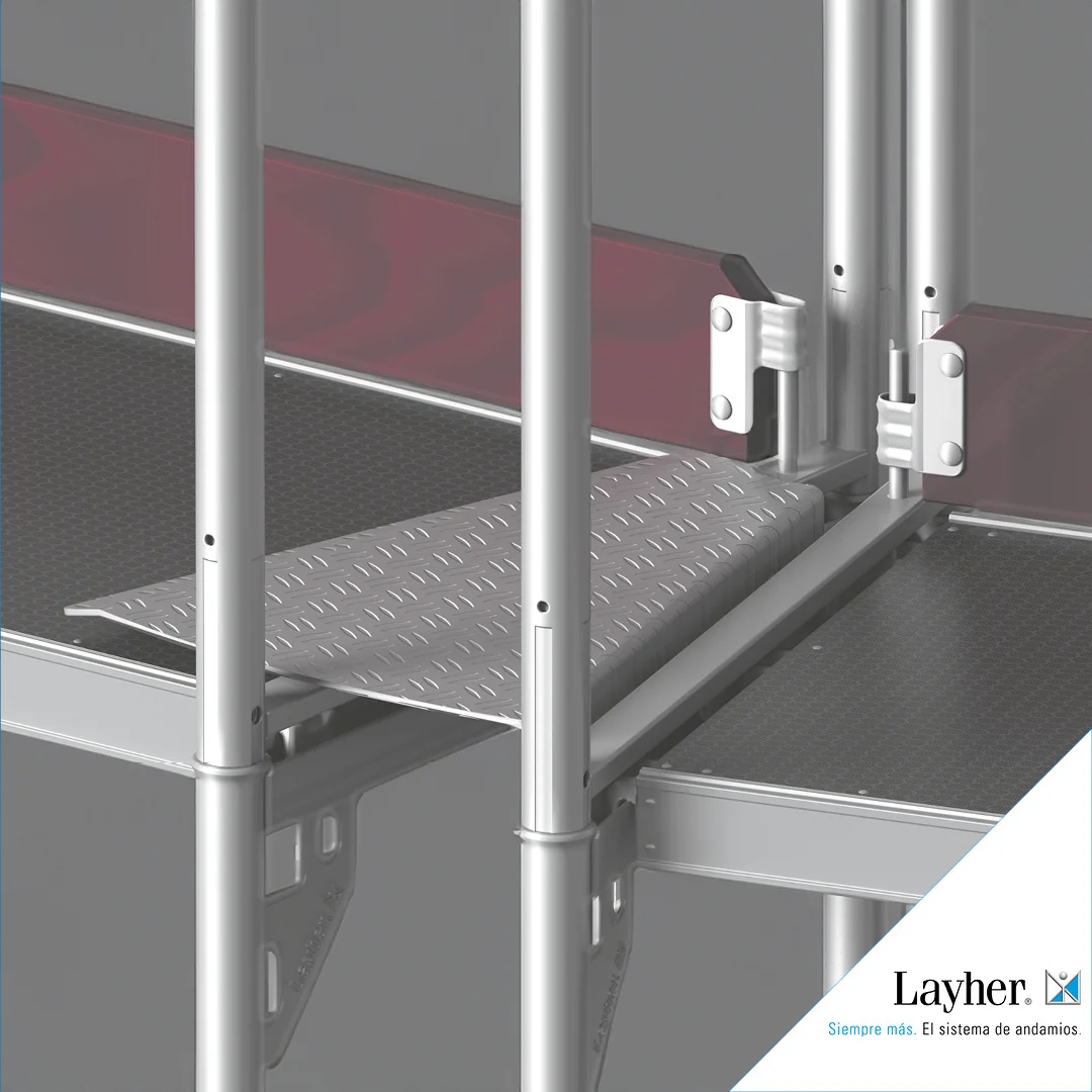 Accesorio para andamios: Plataforma de Paso Estanques o quieres